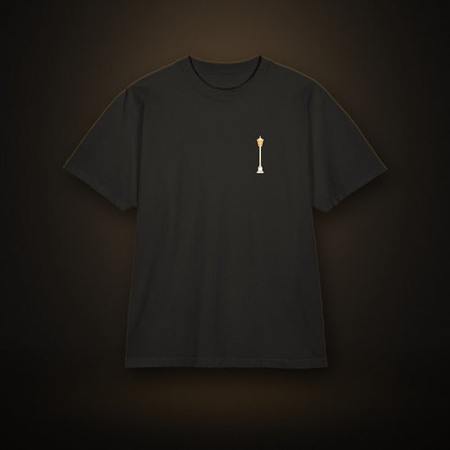 After Hours Oversized Tee · Black · front