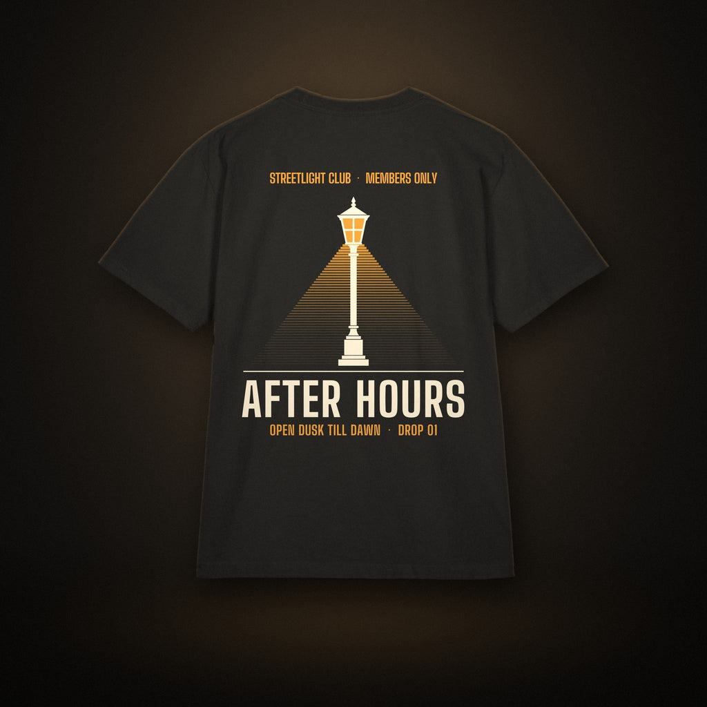 After Hours Oversized Tee · Black · back