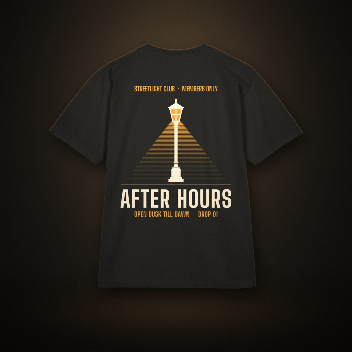 After Hours Oversized Tee · Black · back