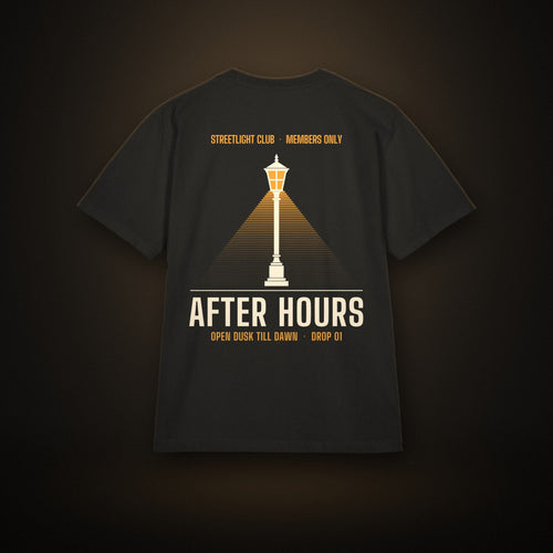 After Hours Oversized Tee · Black · back