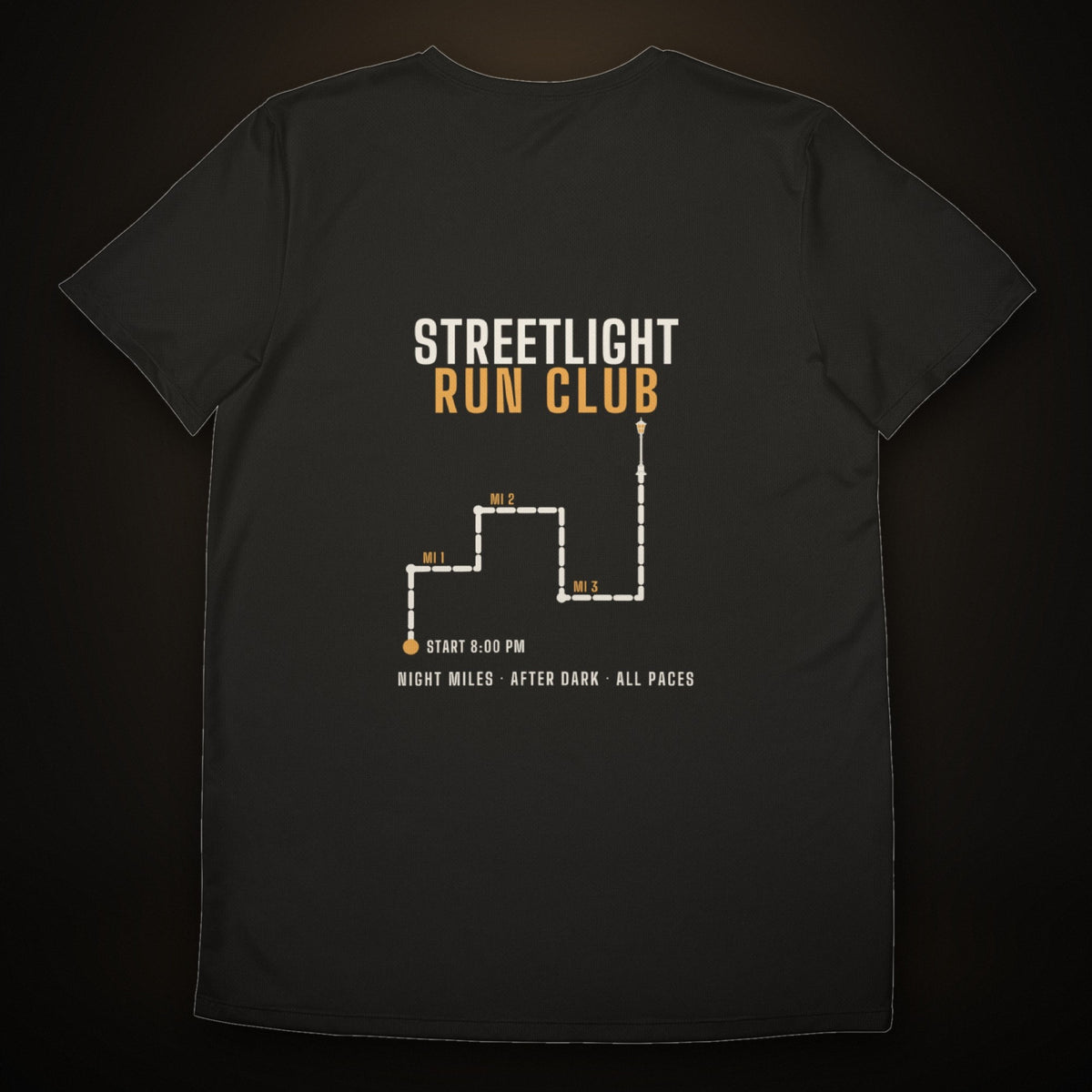 Night Miles Sport Tee · Streetlight Club