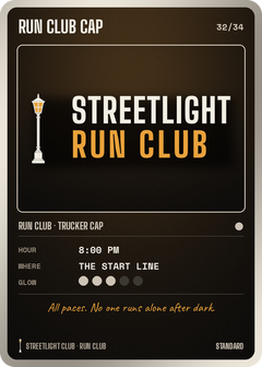 Collectible card Nº 32: RUN CLUB CAP